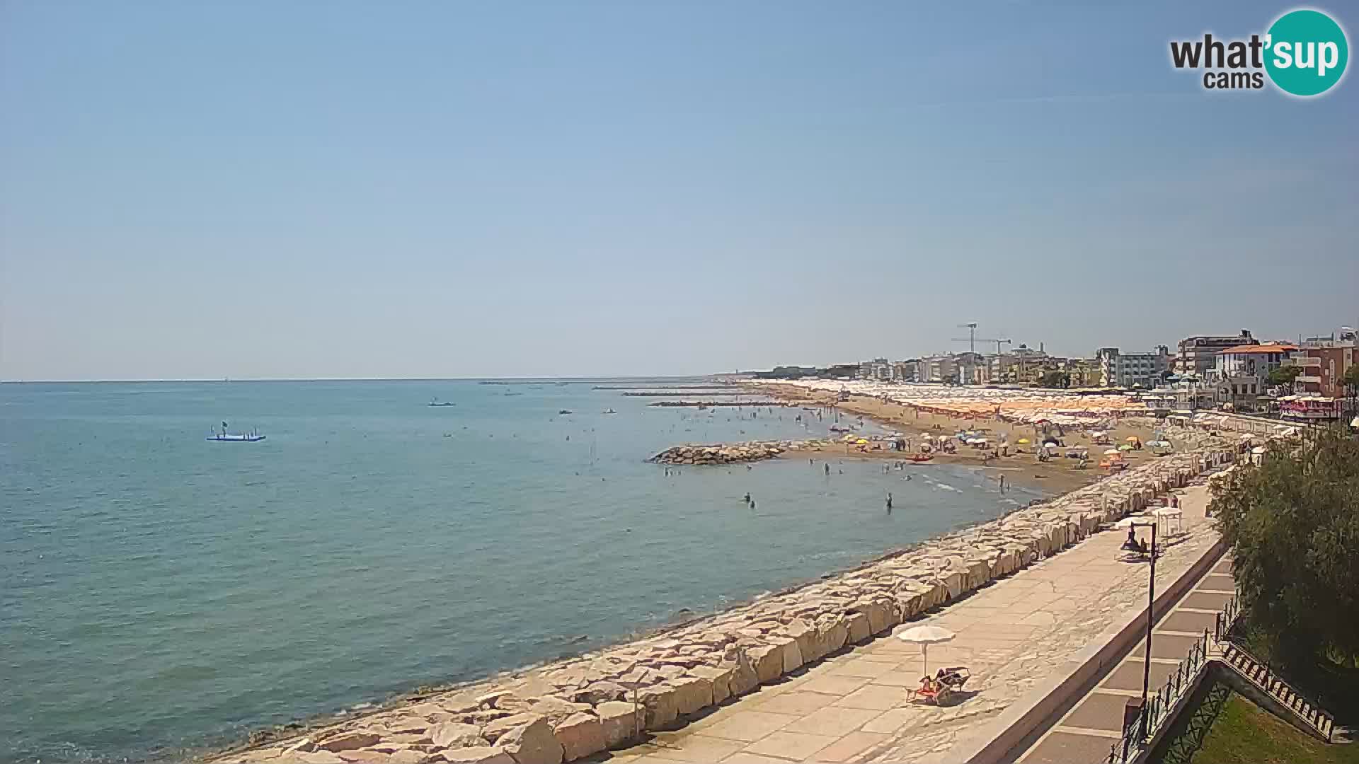Webcam Caorle Ponente – panorama dall’ASS. Marinai di Caorle
