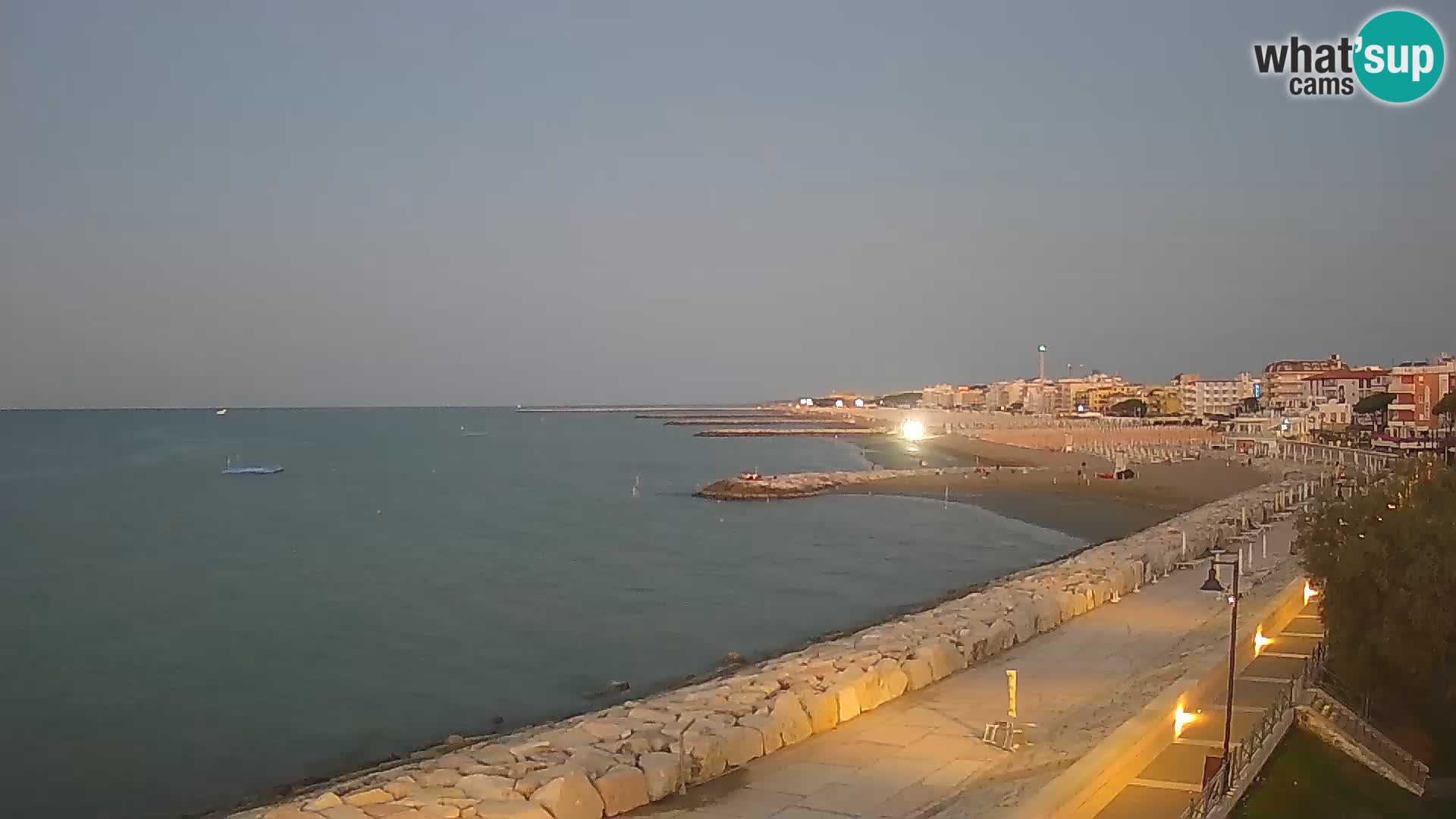 Kamera Caorle Ponente – Pogled iz “Marinai di Caorle”