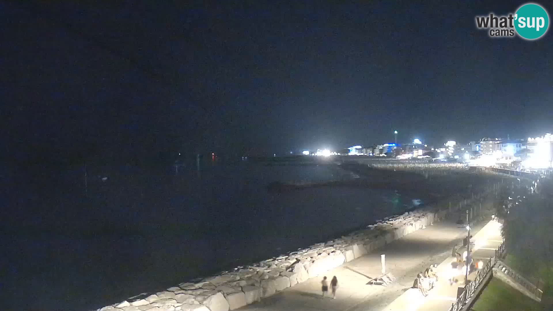 Webcam Caorle Ponente – Blick von Marinai di Caorle