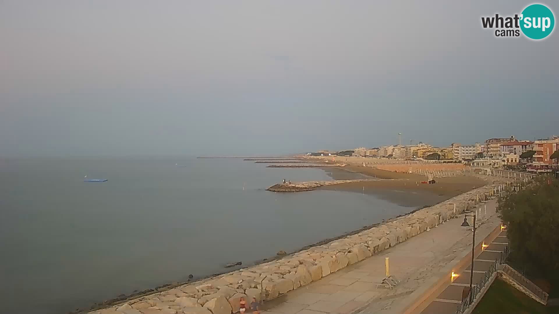 Kamera Caorle Ponente – Pogled iz “Marinai di Caorle”