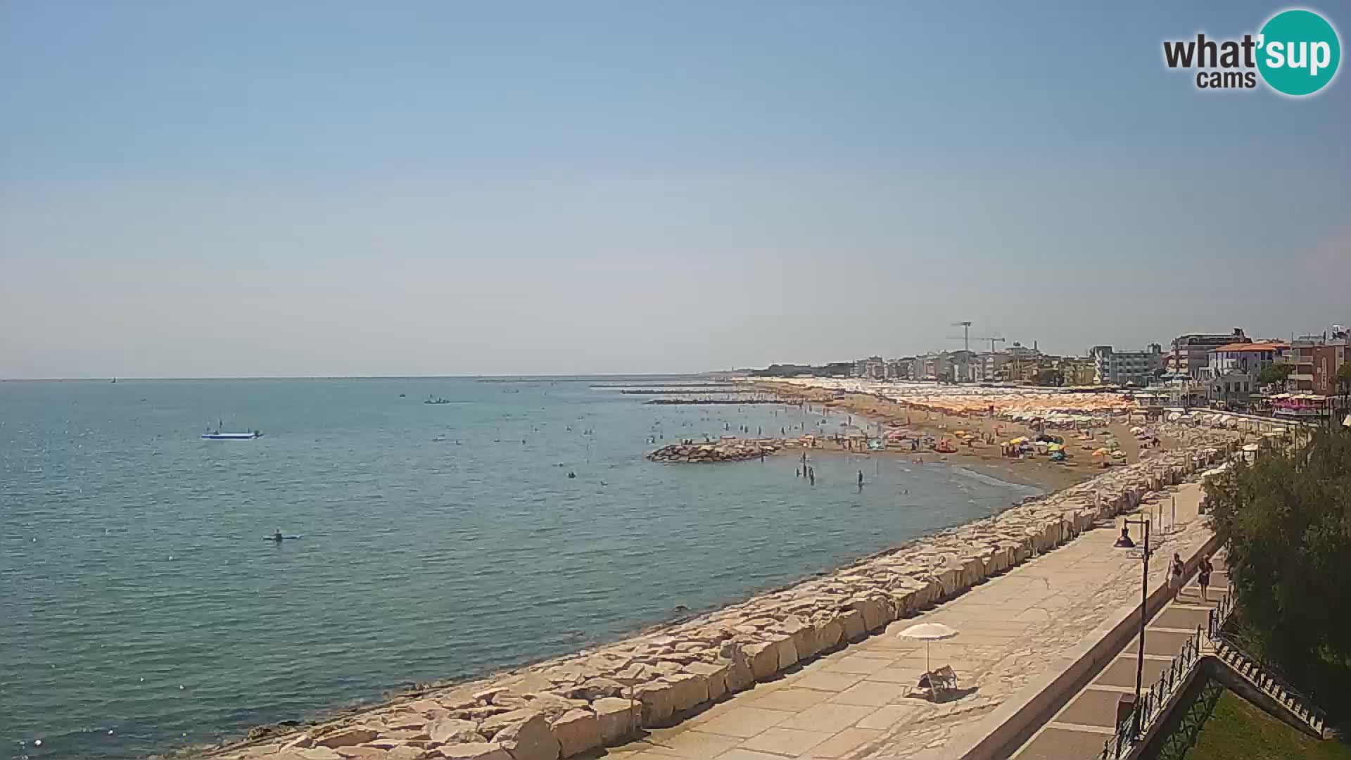 Webcam Caorle Ponente – panorama dall’ASS. Marinai di Caorle