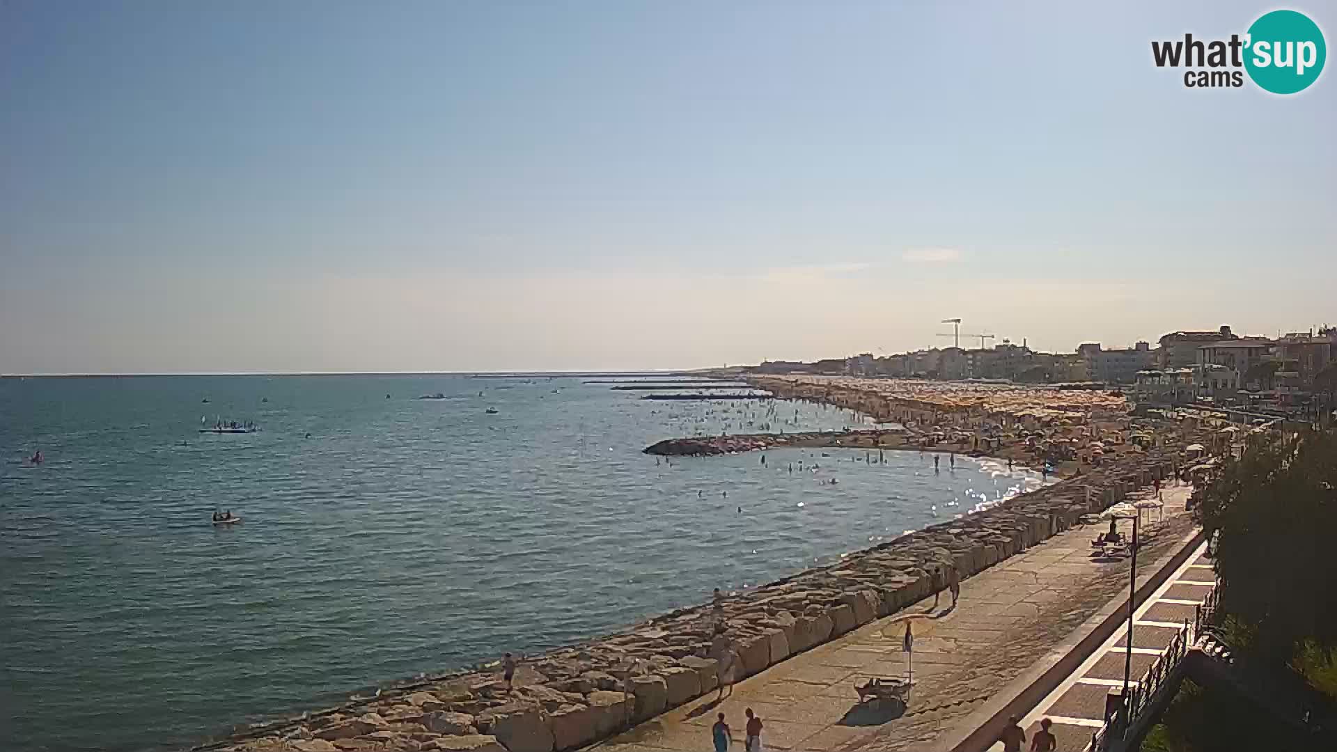 Kamera Caorle Ponente – Pogled iz “Marinai di Caorle”