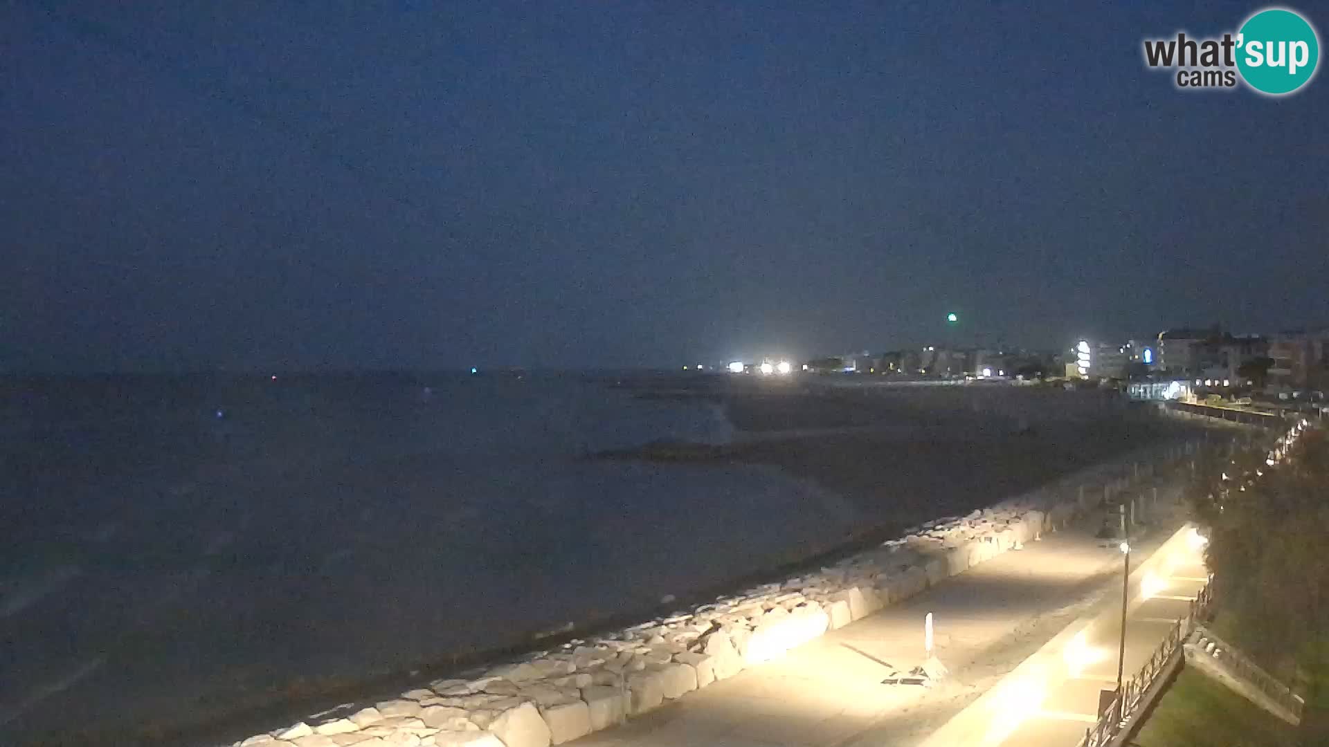 Webcam Caorle Ponente – Vue depuis les Marinai di Caorle