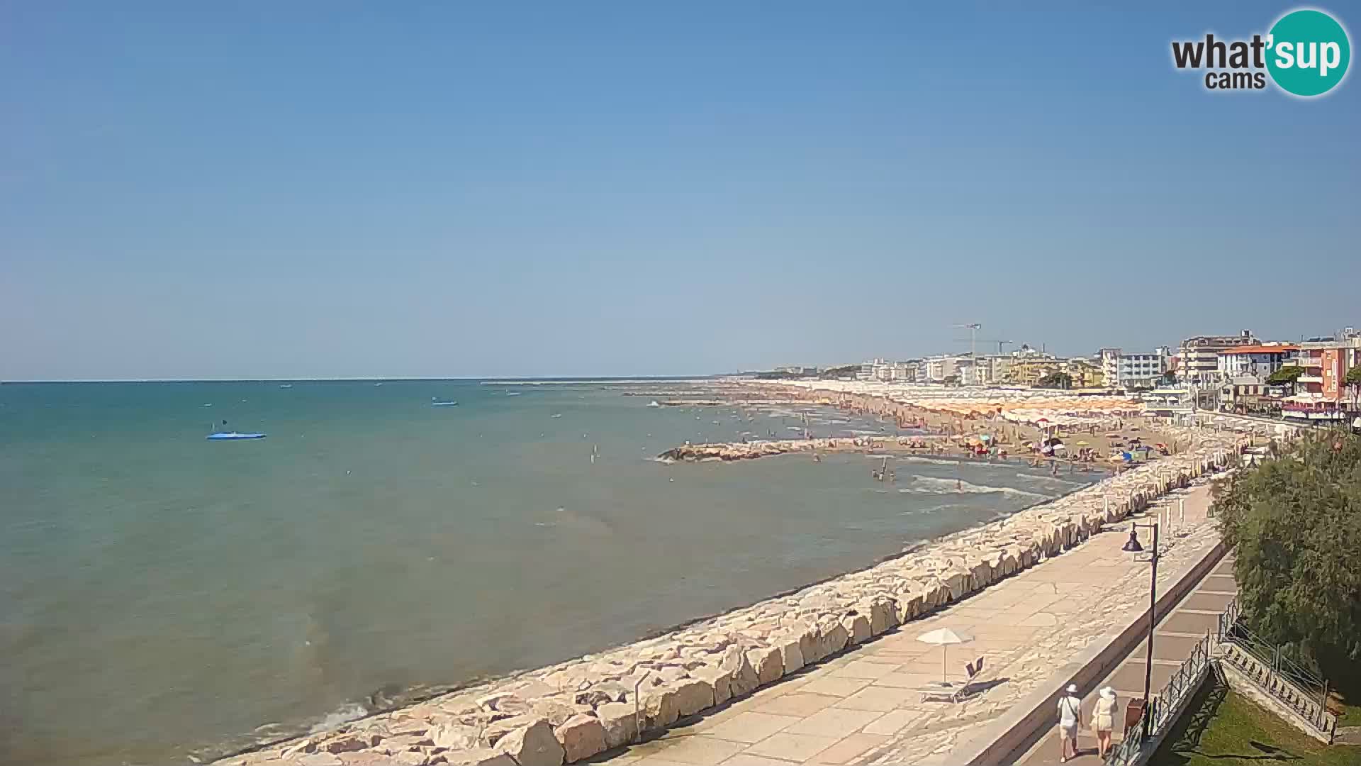 Webcam Caorle Ponente – View from Marinai di Caorle