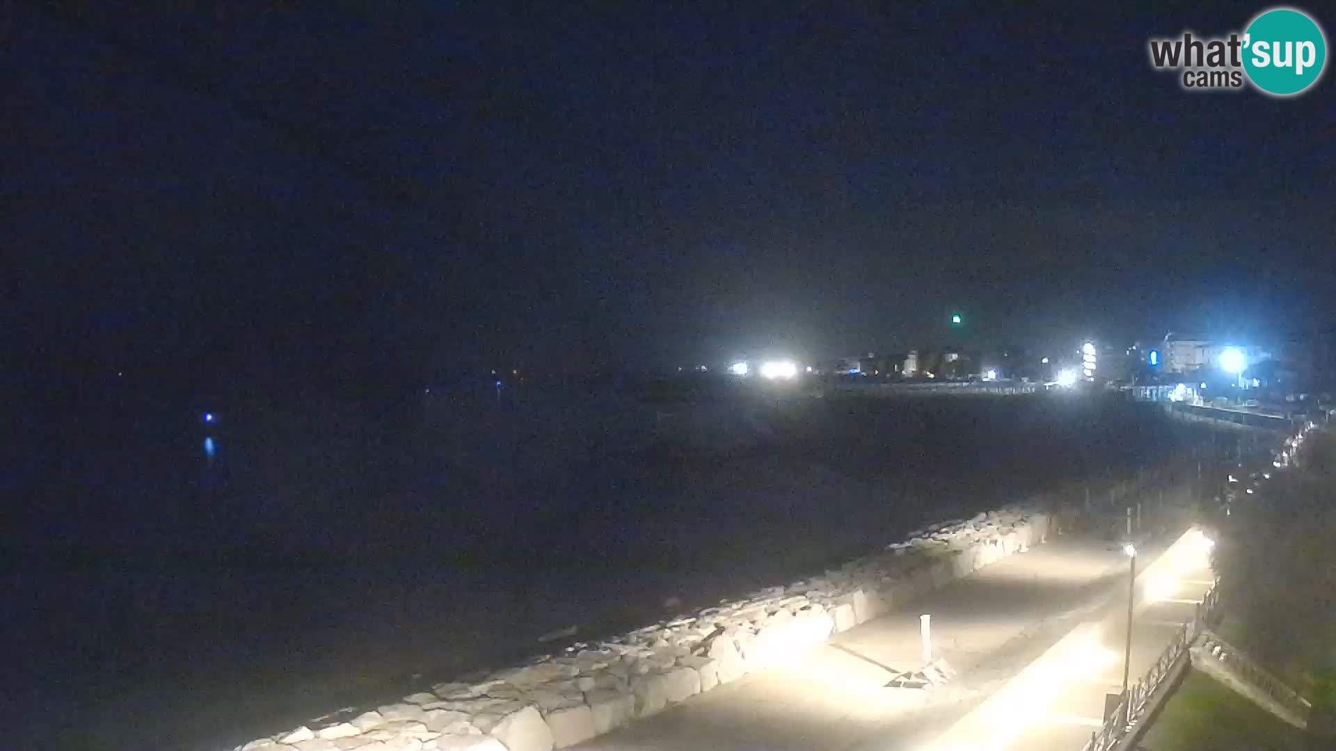 Webcam Caorle Ponente – Blick von Marinai di Caorle