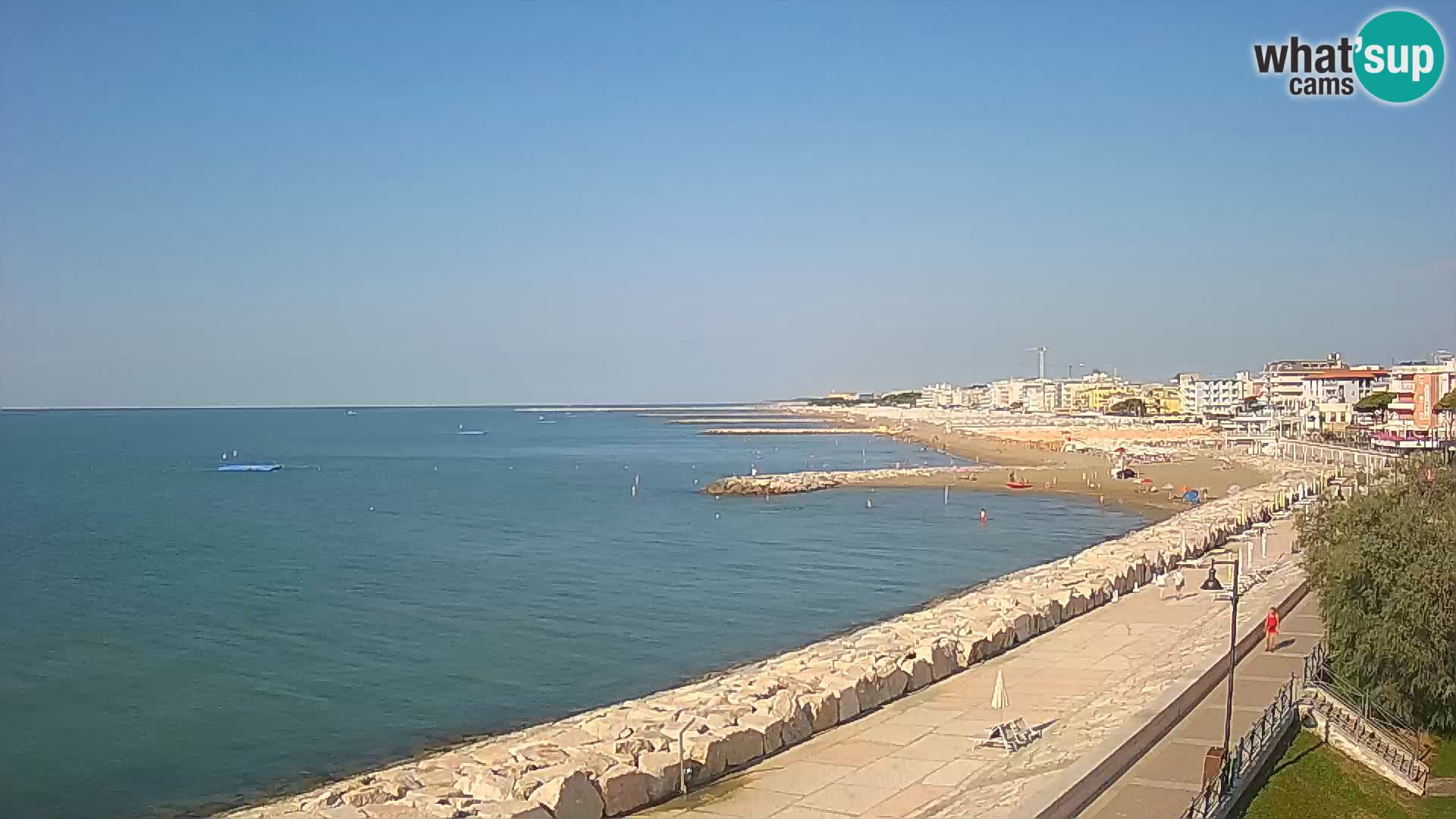 Webcam Caorle Ponente – View from Marinai di Caorle