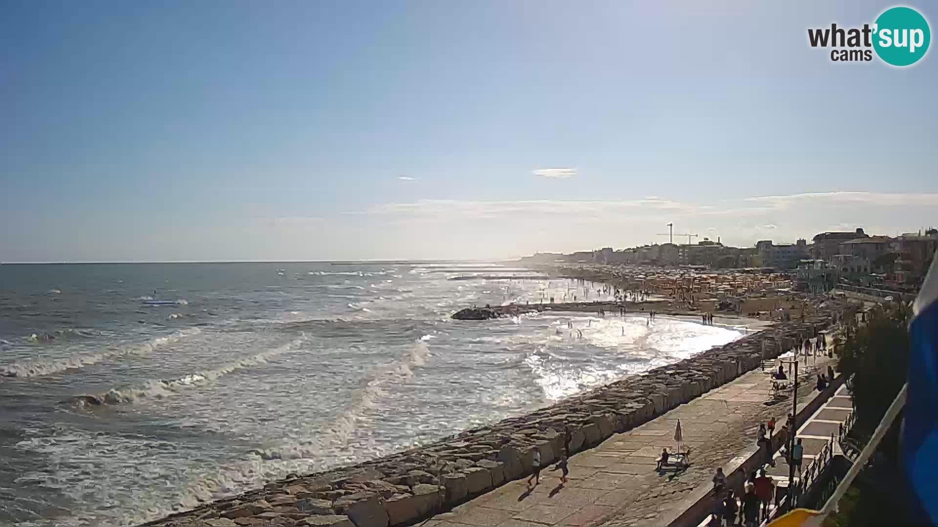 Webcam Caorle Ponente – Vista desde Marinai di Caorle