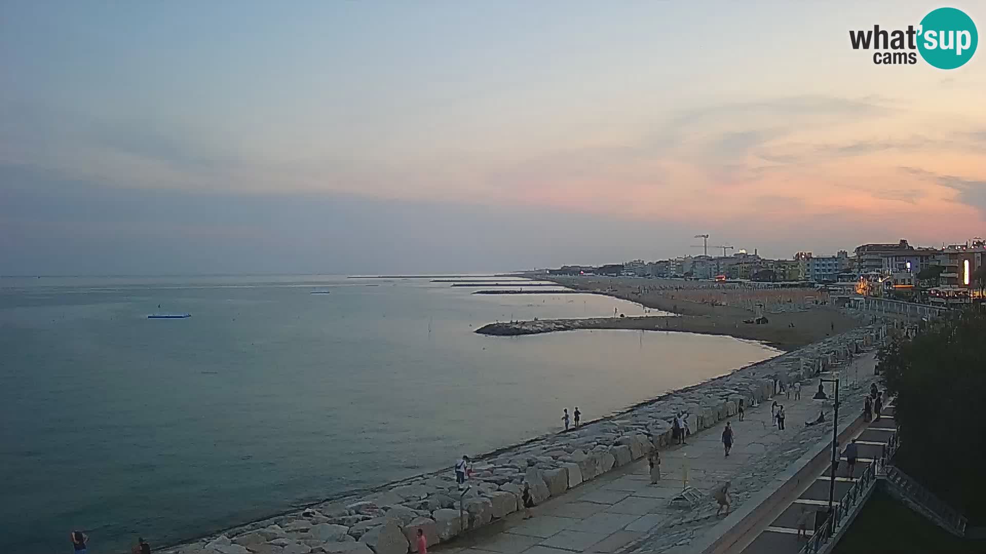 Webcam Caorle Ponente – Vista desde Marinai di Caorle