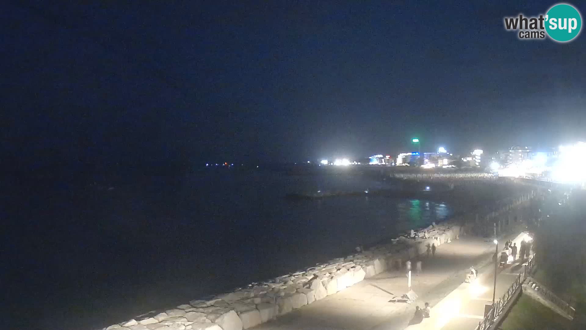 Webcam Caorle Ponente – View from Marinai di Caorle
