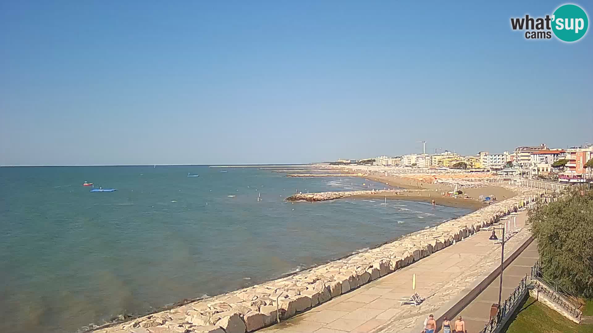 Webcam Caorle Ponente – panorama dall’ASS. Marinai di Caorle