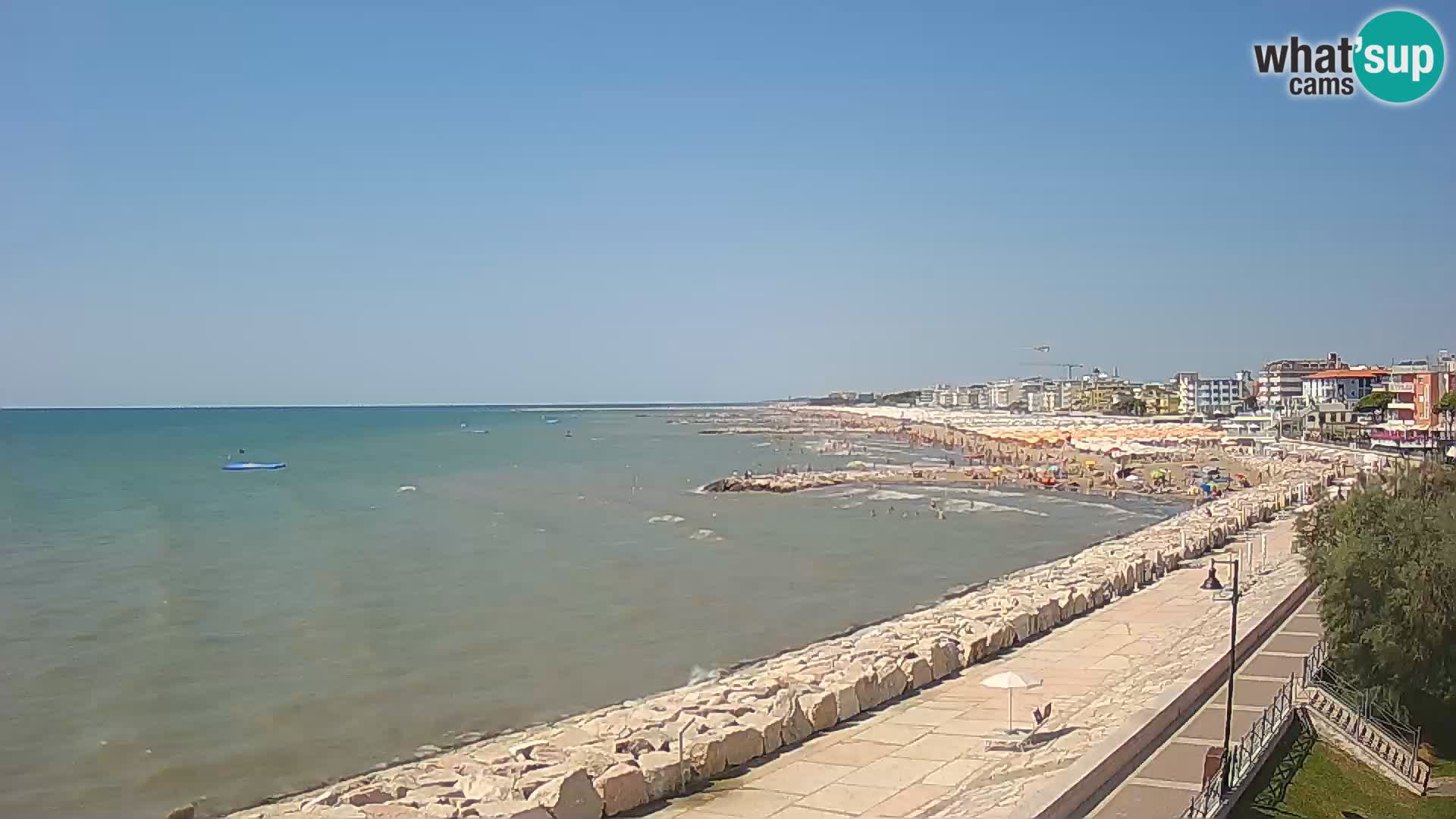 Web kamera Caorle Ponente – pogled sa “Marinai di Caorle”