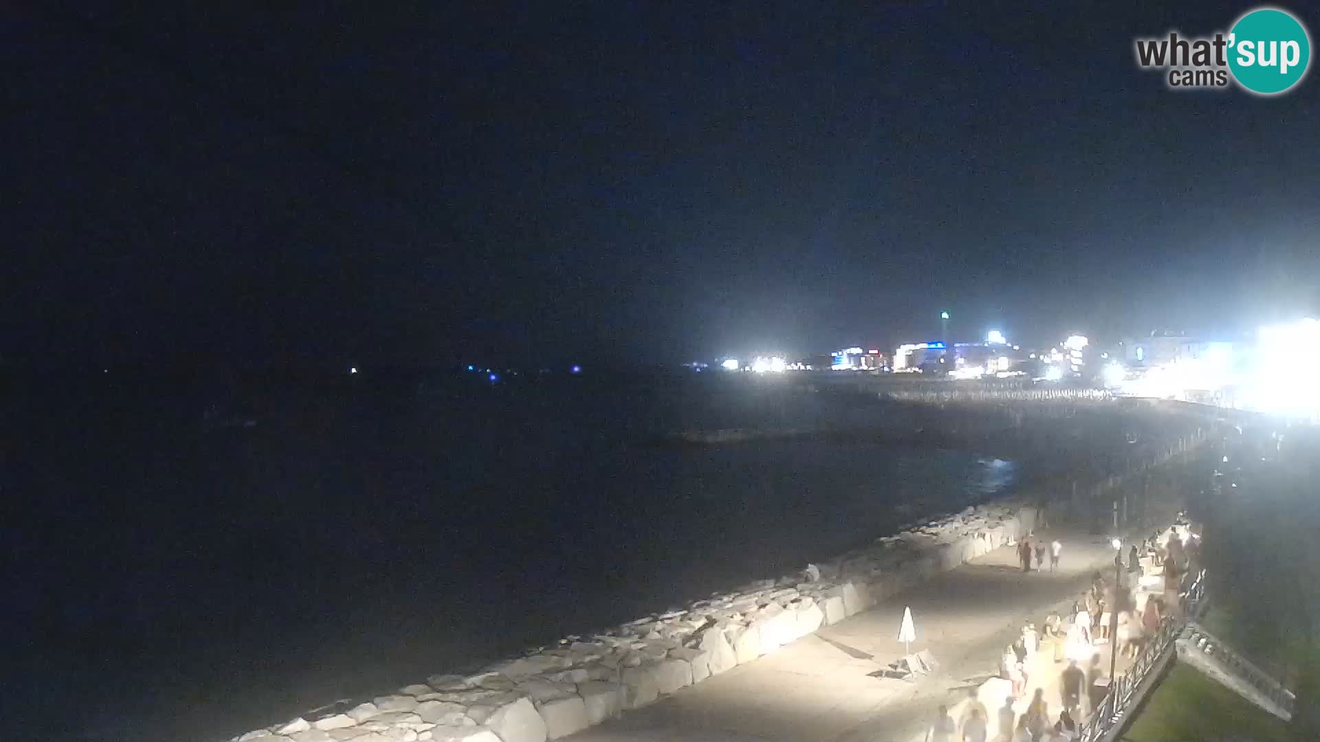 Webcam Caorle Ponente – View from Marinai di Caorle