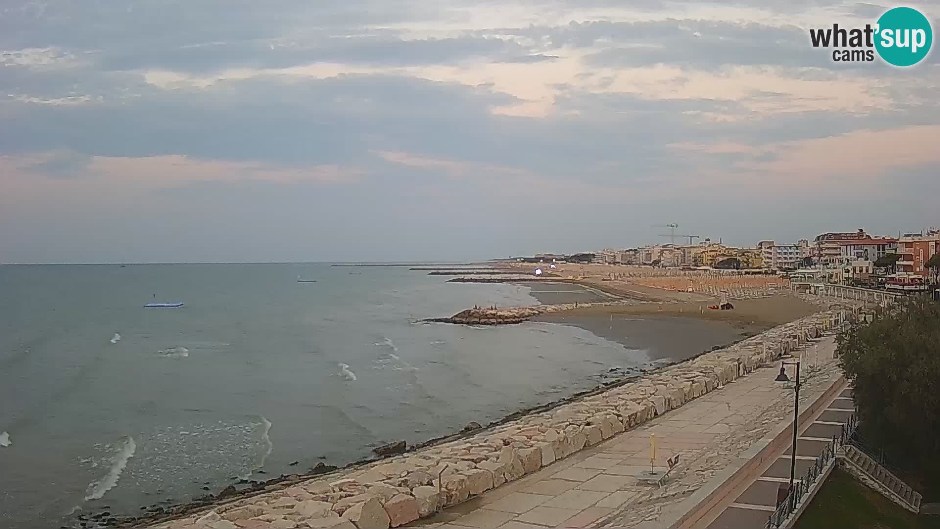 Webcam Caorle Ponente – View from Marinai di Caorle