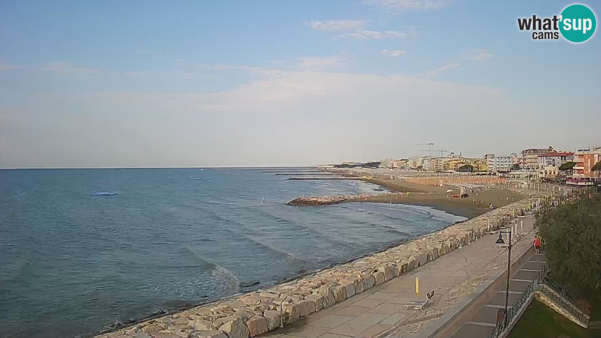 Webcam Caorle Ponente – View from Marinai di Caorle