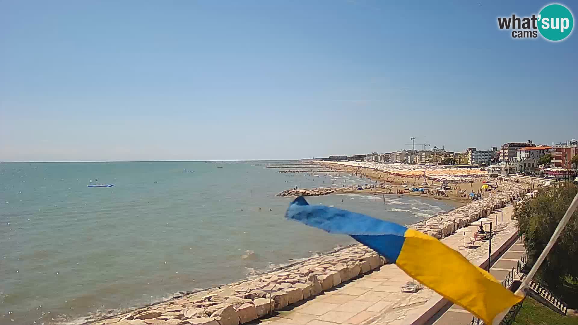 Webcam Caorle Ponente – View from Marinai di Caorle