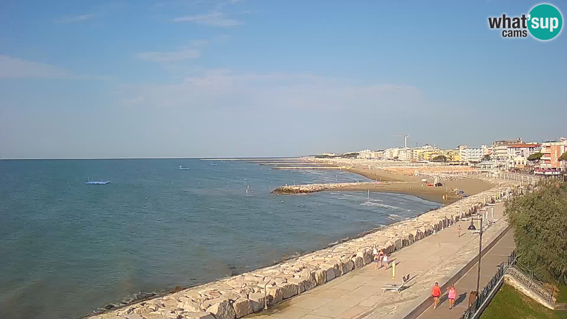 Kamera Caorle Ponente – Pogled iz “Marinai di Caorle”