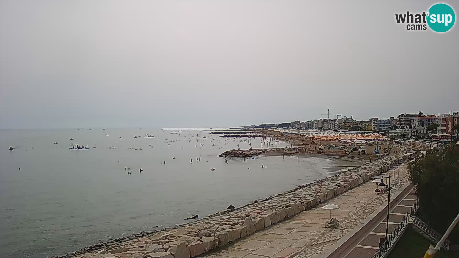 Webcam Caorle Ponente – Vista desde Marinai di Caorle