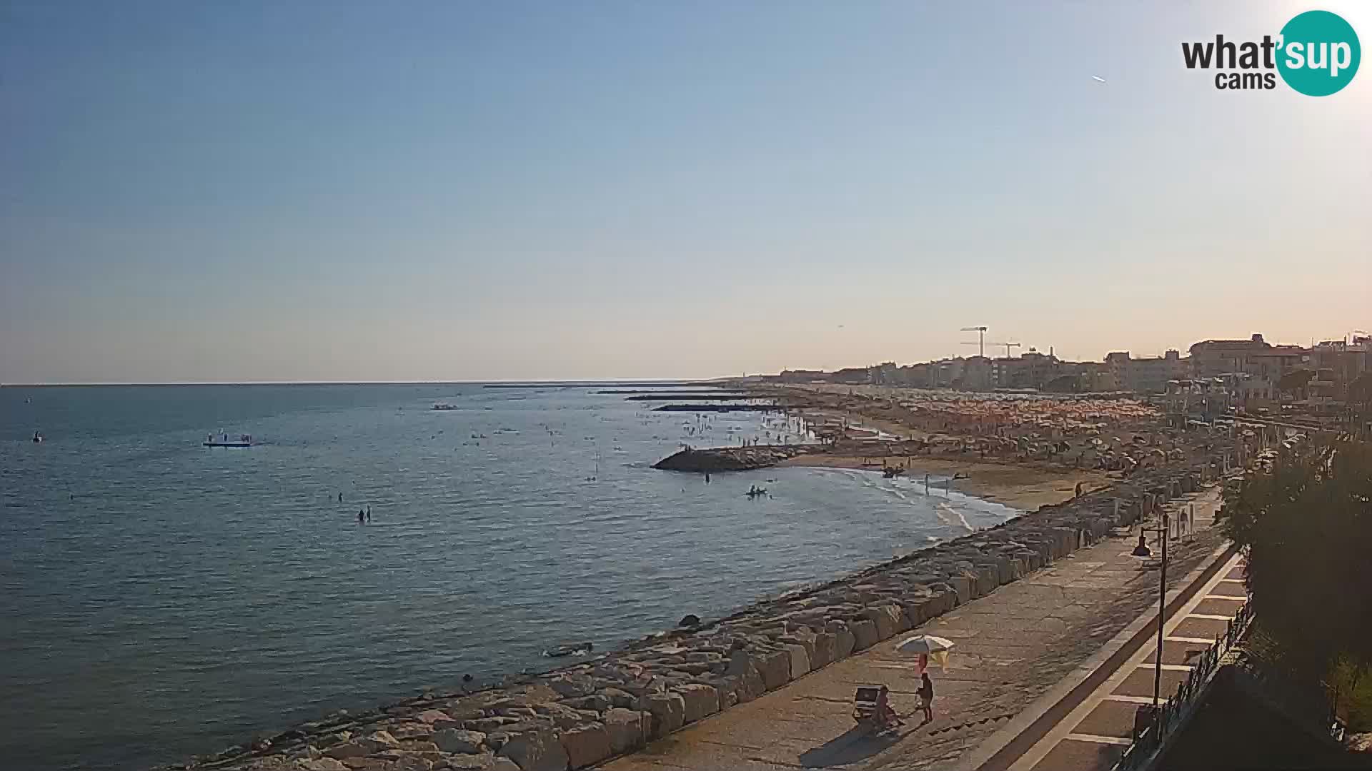 Webcam Caorle Ponente – View from Marinai di Caorle