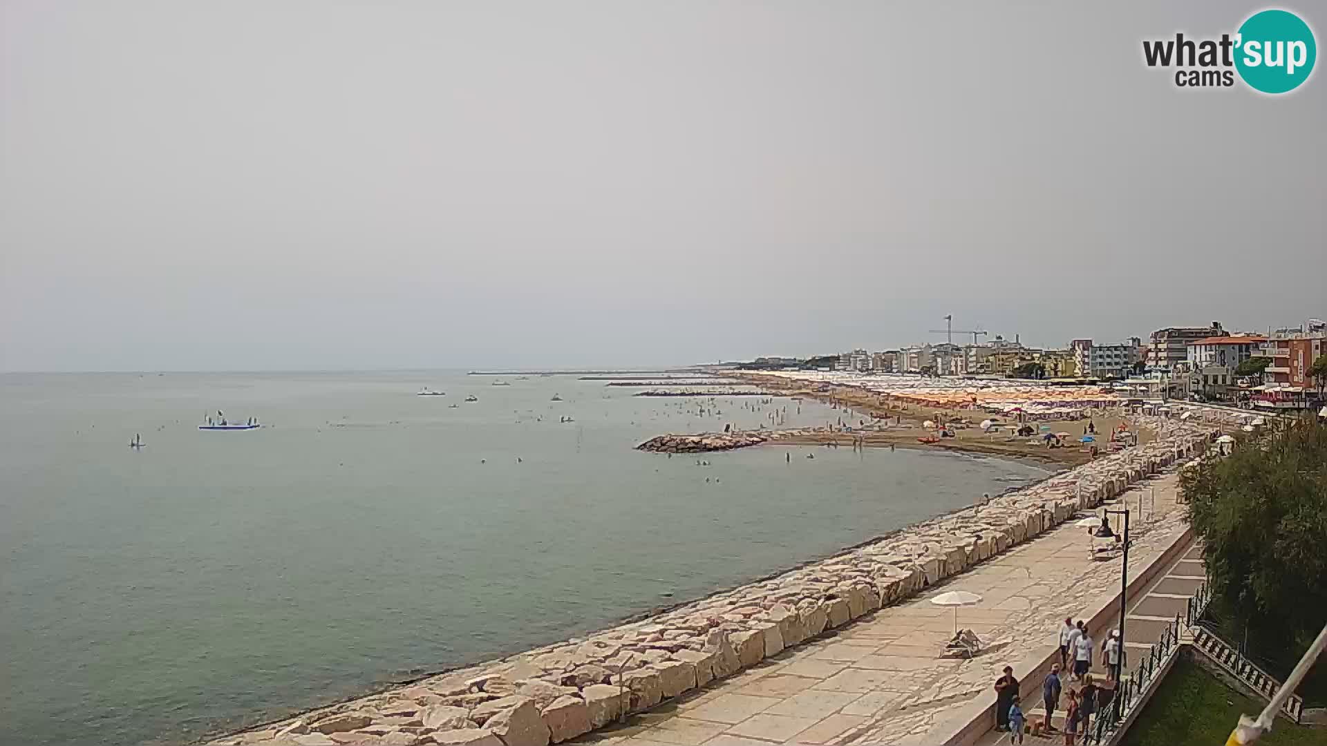 Webcam Caorle Ponente – View from Marinai di Caorle