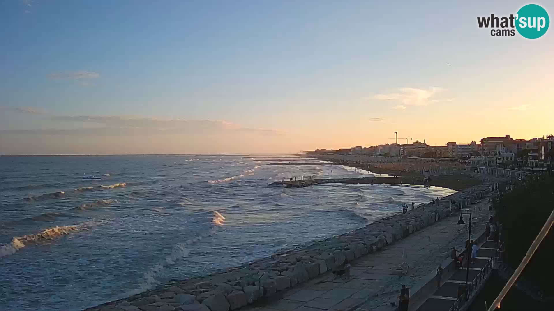 Web kamera Caorle Ponente – pogled sa “Marinai di Caorle”