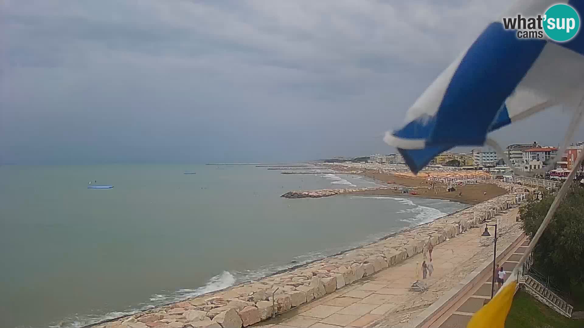 Webcam Caorle Ponente – View from Marinai di Caorle
