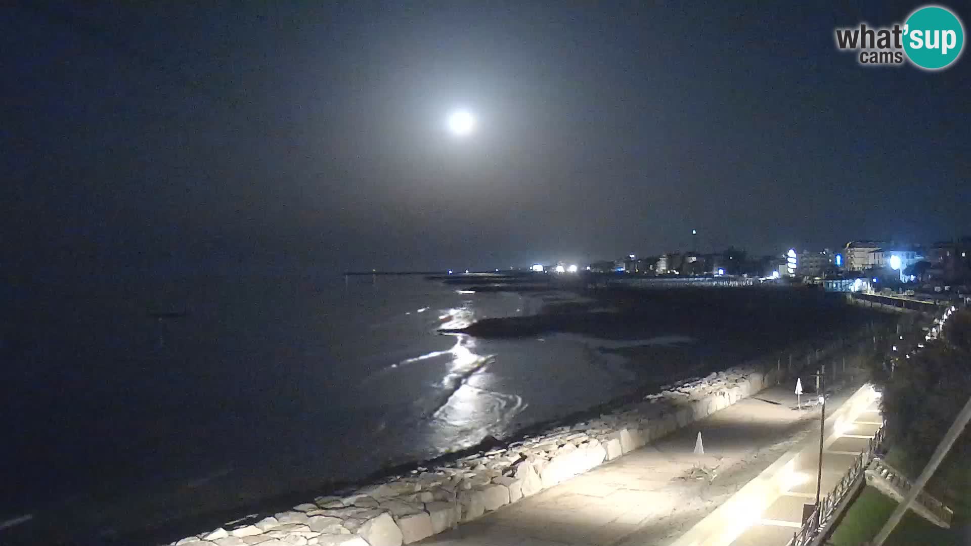 Webcam Caorle Ponente – View from Marinai di Caorle