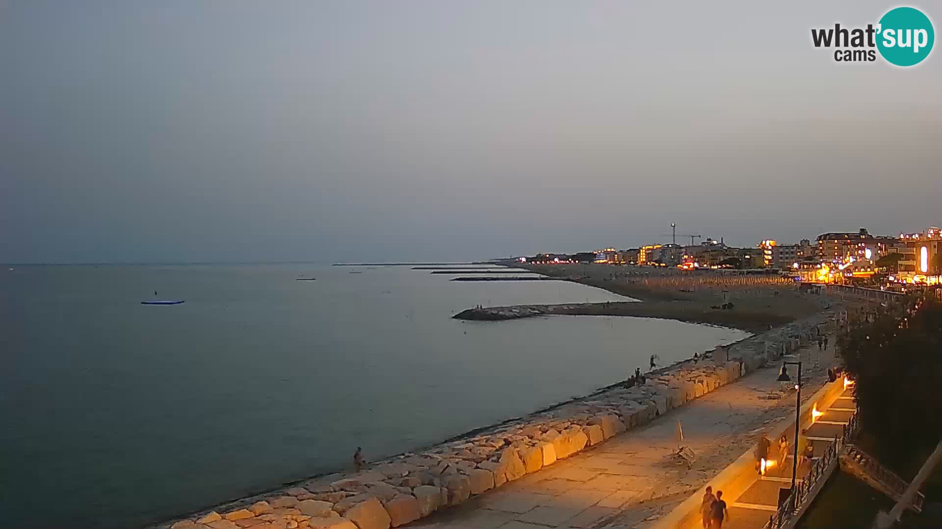 Webcam Caorle Ponente – Vista desde Marinai di Caorle