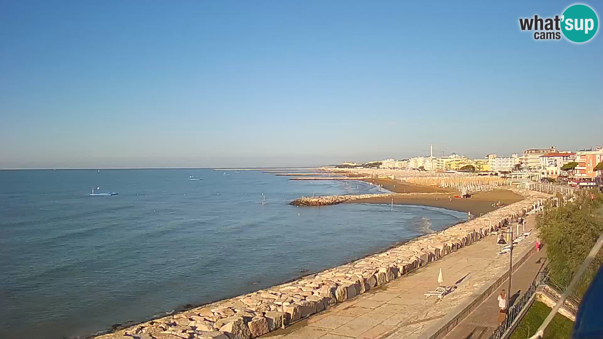 Webcam Caorle Ponente – Vista desde Marinai di Caorle