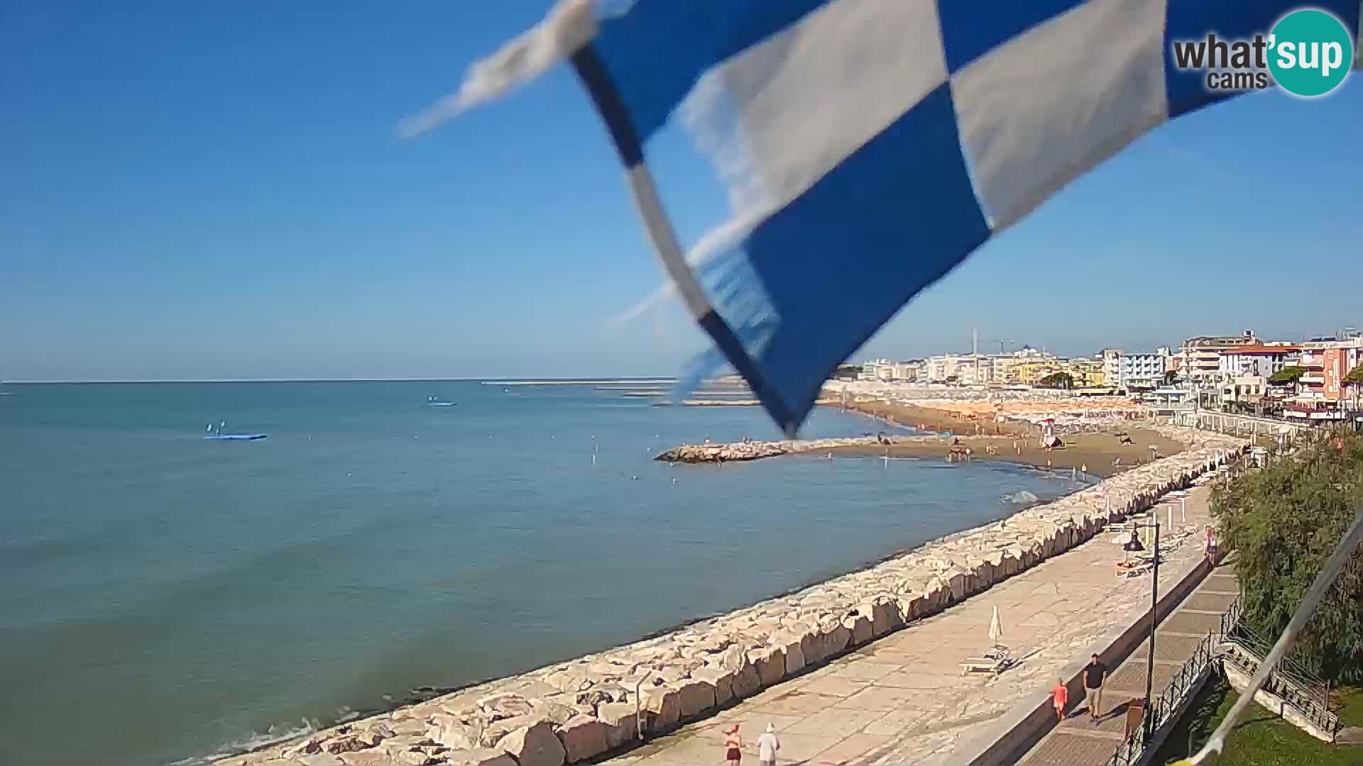 Webcam Caorle Ponente – View from Marinai di Caorle