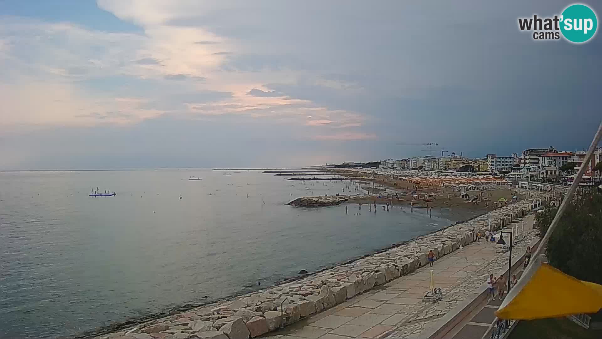 Webcam Caorle Ponente – Vista desde Marinai di Caorle