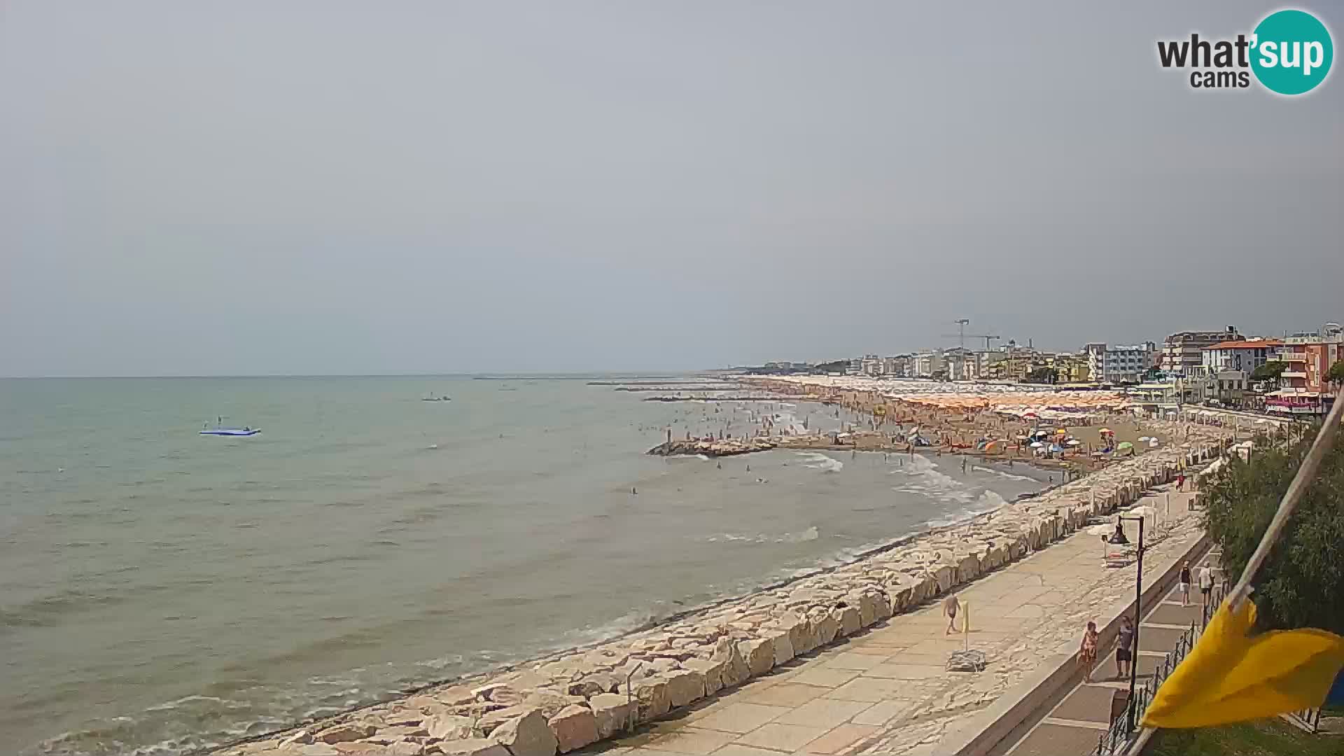 Kamera Caorle Ponente – Pogled iz “Marinai di Caorle”