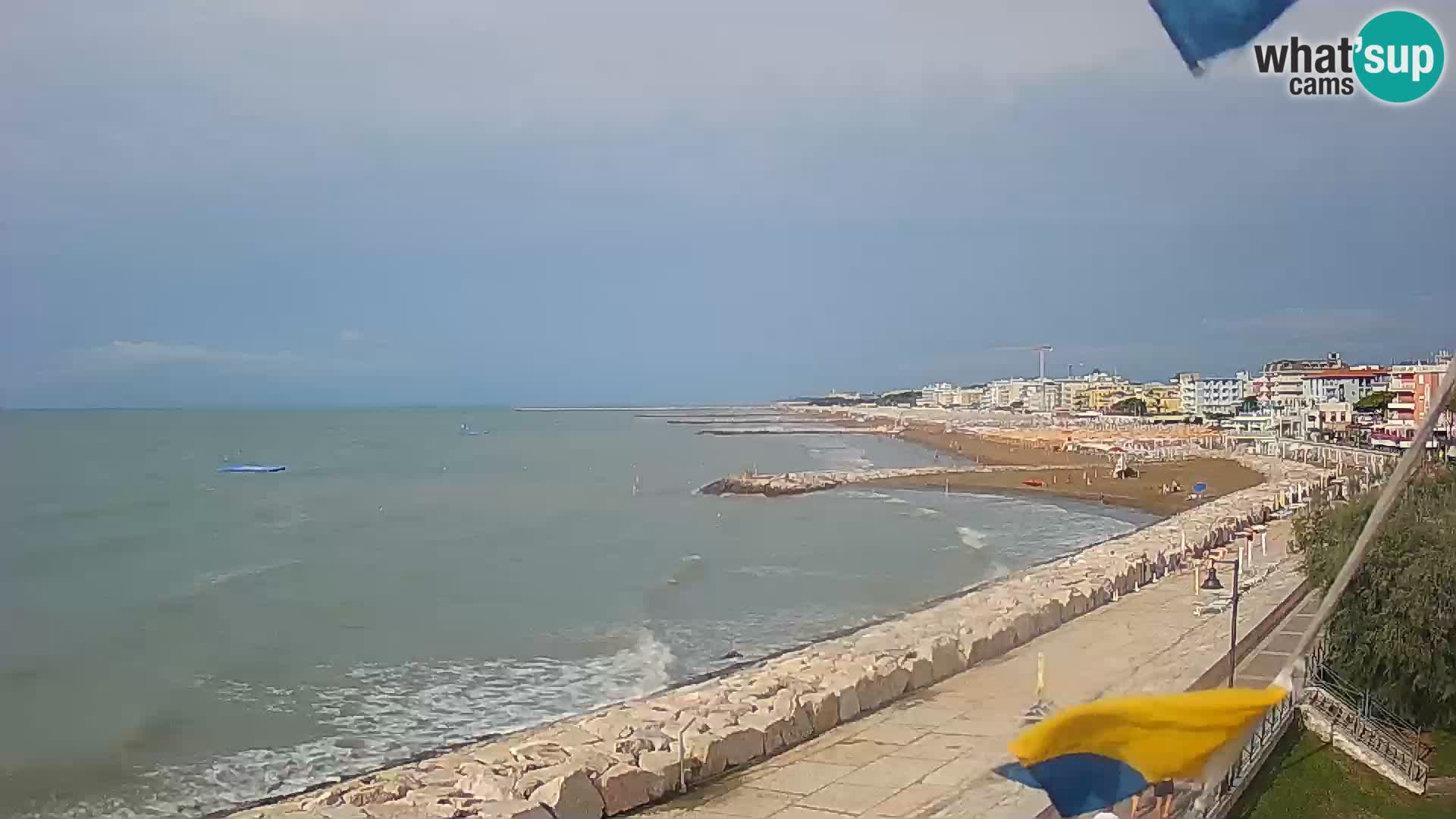 Webcam Caorle Ponente – panorama dall’ASS. Marinai di Caorle