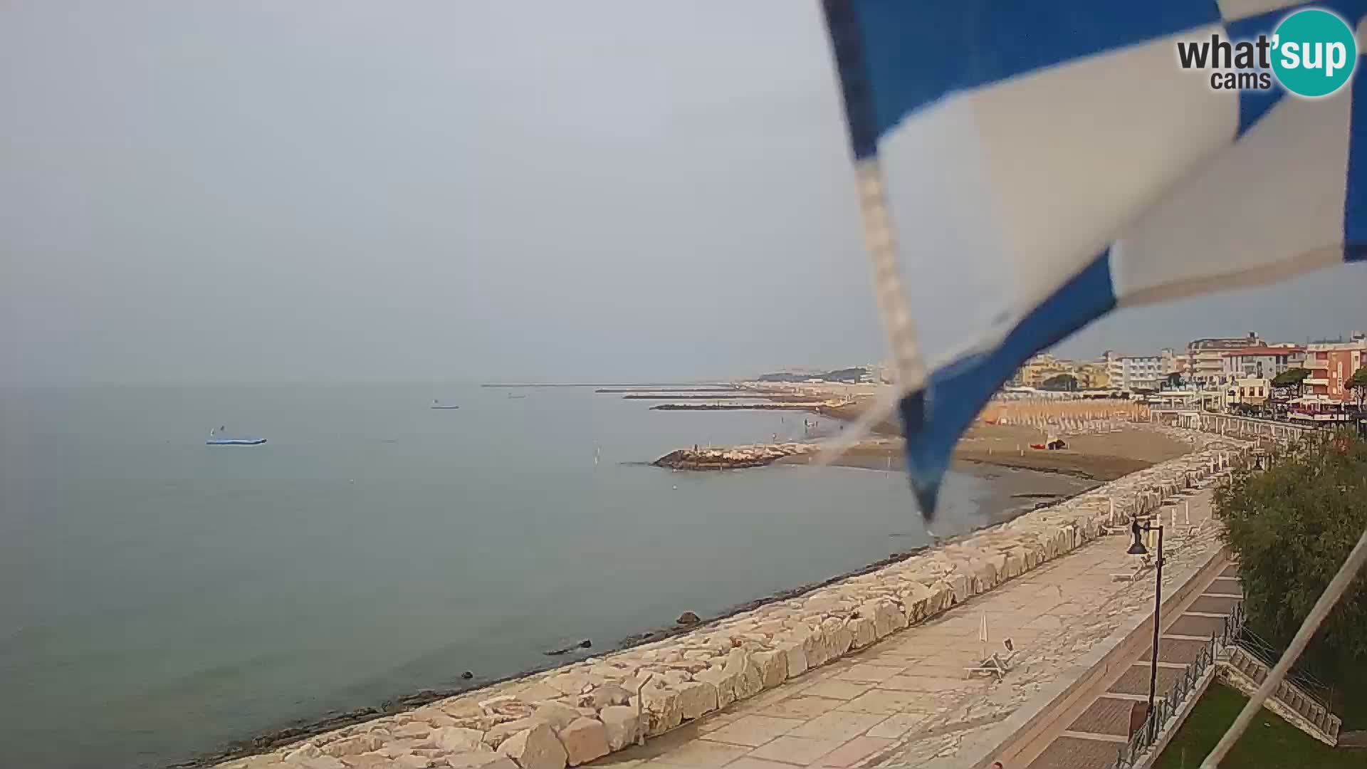 Webcam Caorle Ponente – panorama dall’ASS. Marinai di Caorle