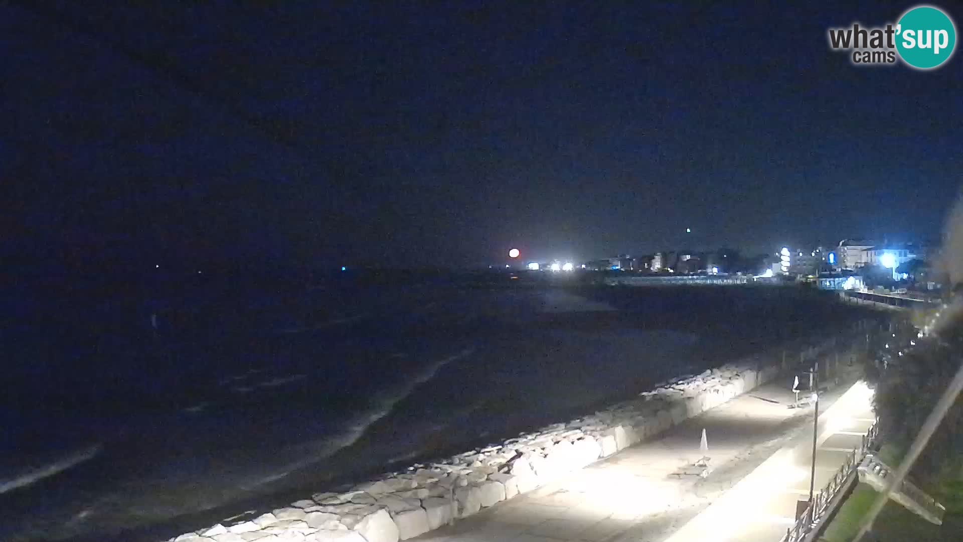 Webcam Caorle Ponente – Vista desde Marinai di Caorle