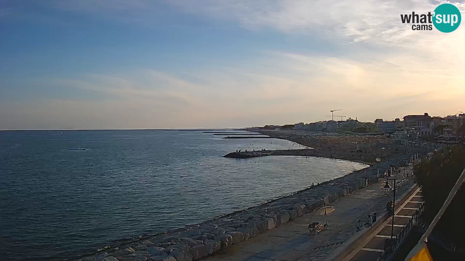 Webcam Caorle Ponente – View from Marinai di Caorle
