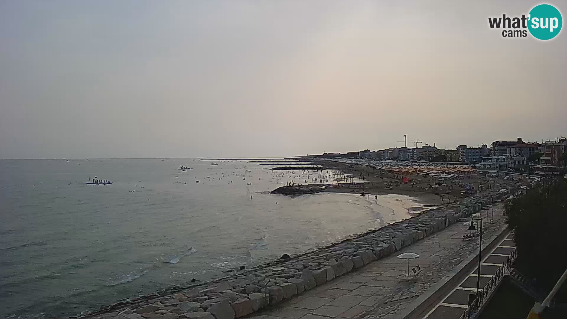 Webcam Caorle Ponente – View from Marinai di Caorle