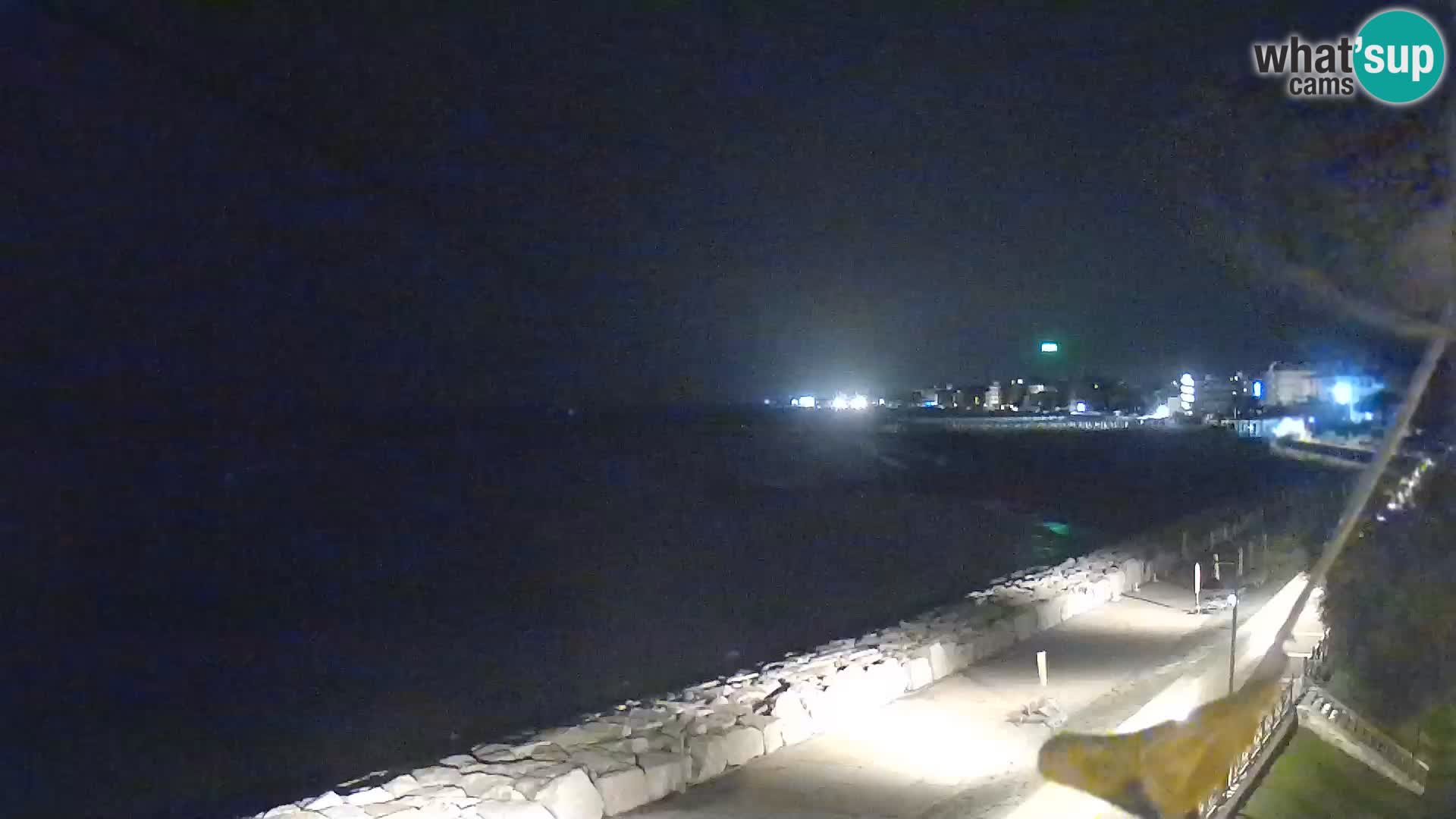 Webcam Caorle Ponente – Vue depuis les Marinai di Caorle