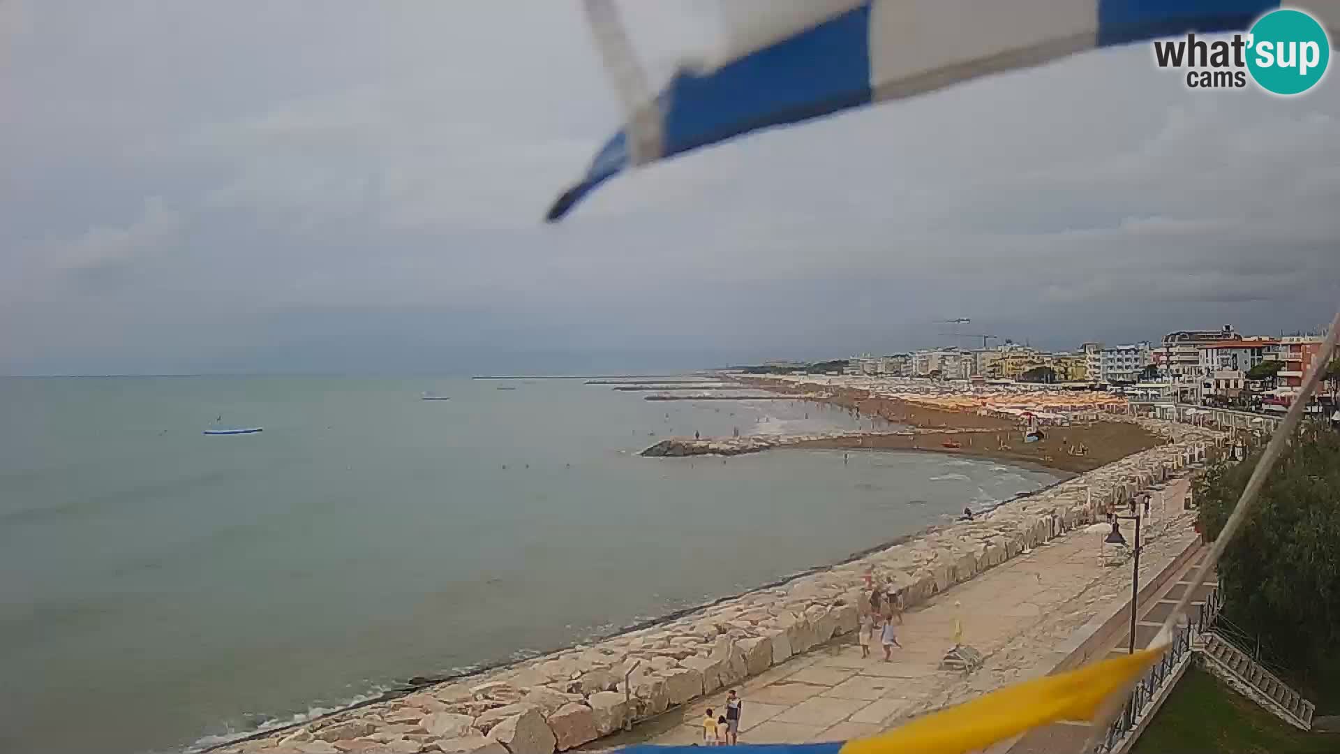 Webcam Caorle Ponente – View from Marinai di Caorle