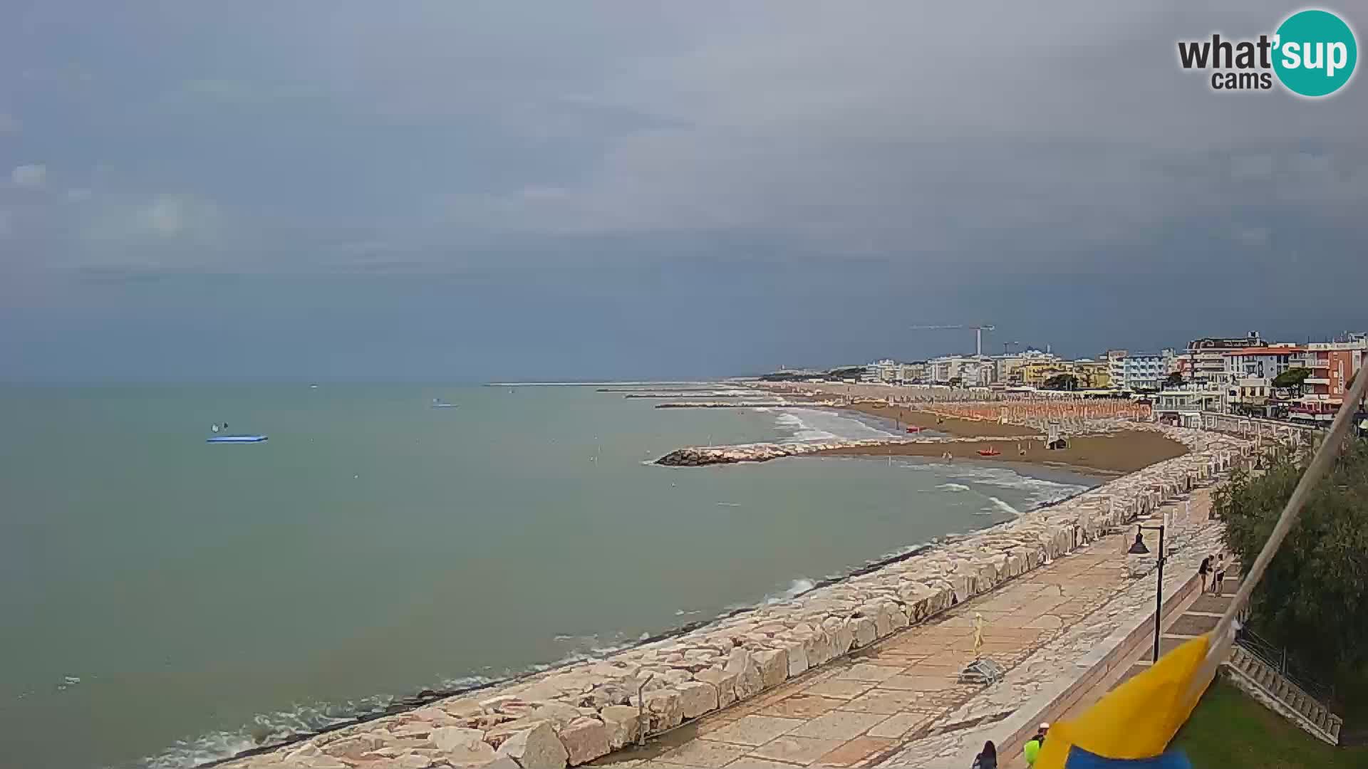 Webcam Caorle Ponente – View from Marinai di Caorle