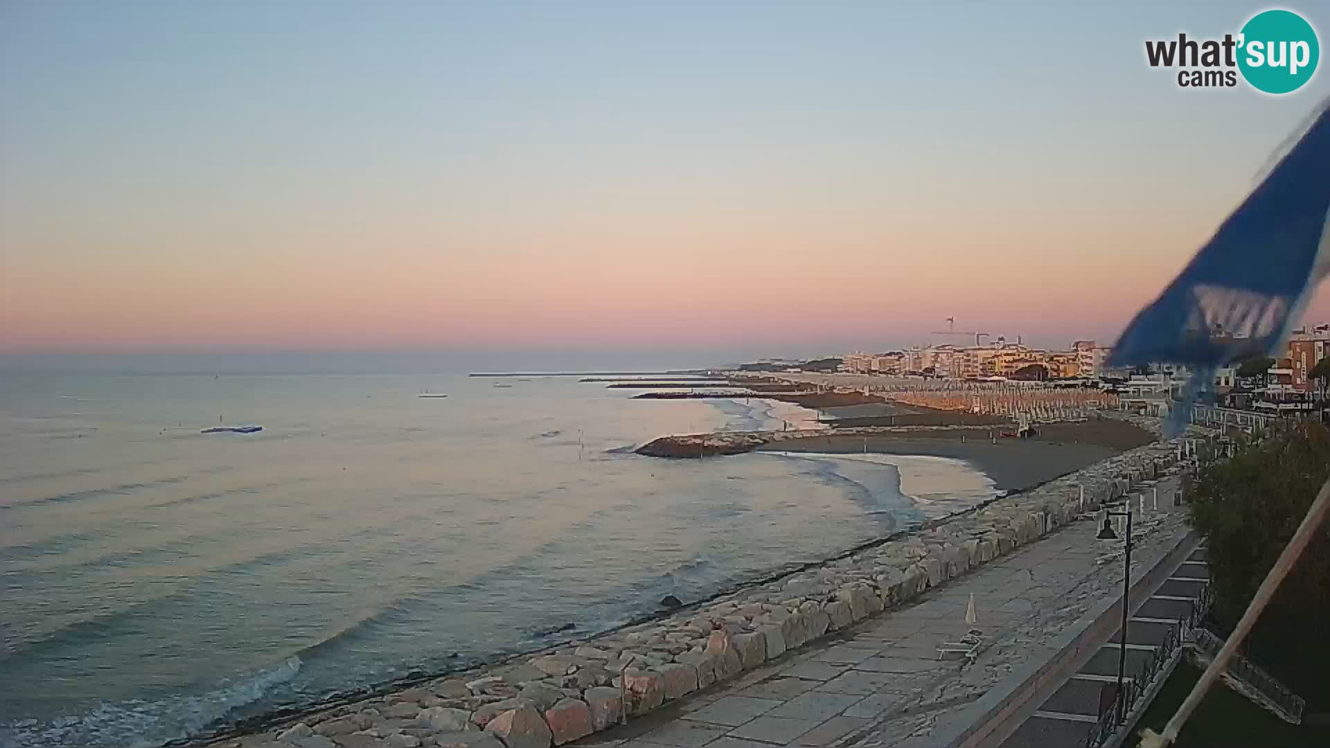 Webcam Caorle Ponente – panorama dall’ASS. Marinai di Caorle