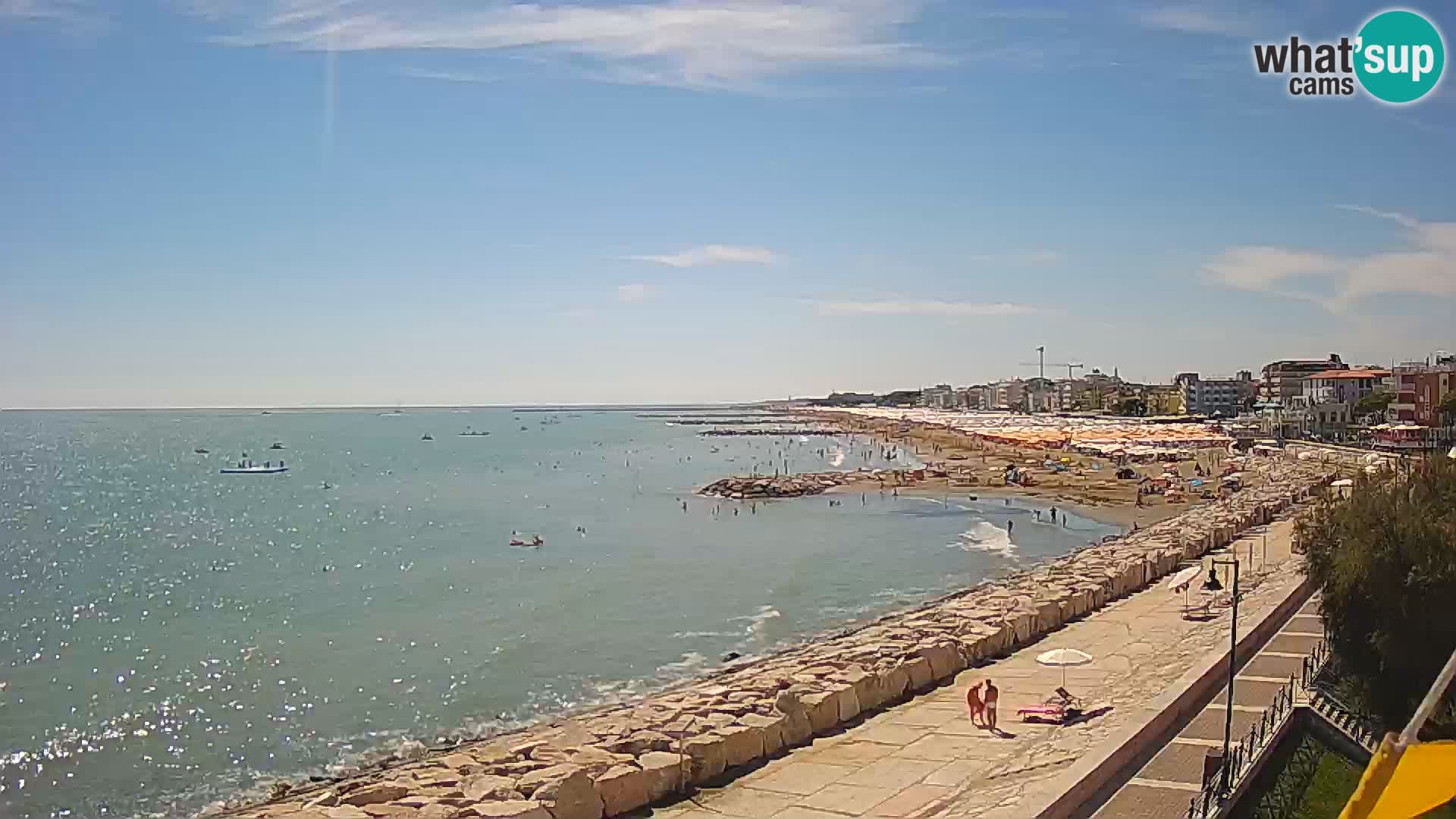 Webcam Caorle Ponente – panorama dall’ASS. Marinai di Caorle