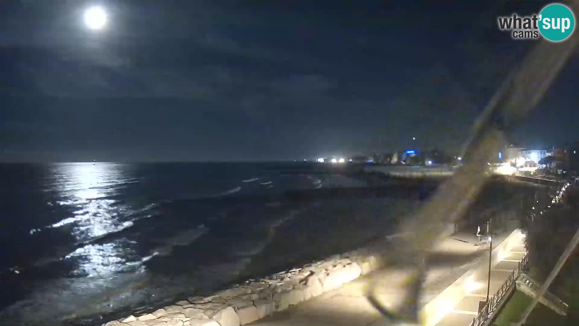 Webcam Caorle Ponente – View from Marinai di Caorle