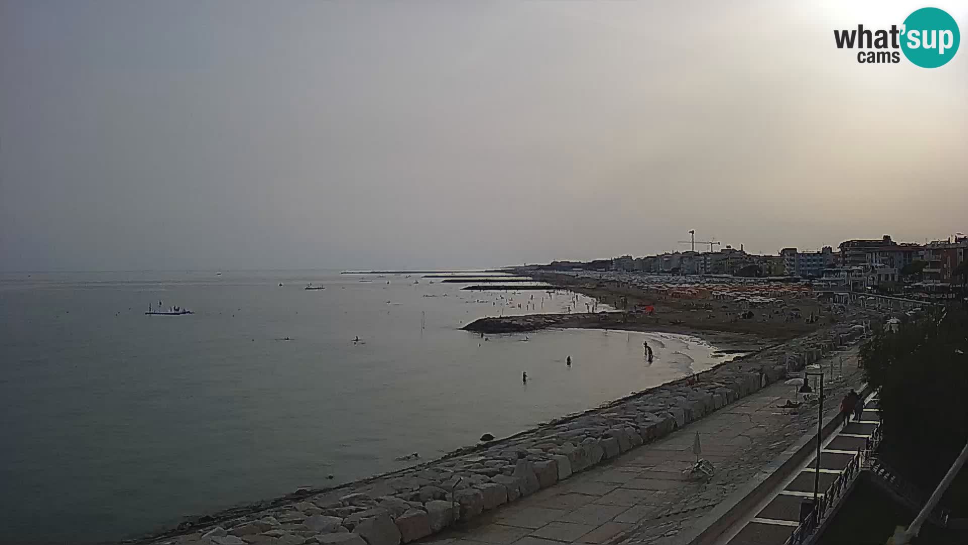 Webcam Caorle Ponente – Vista desde Marinai di Caorle