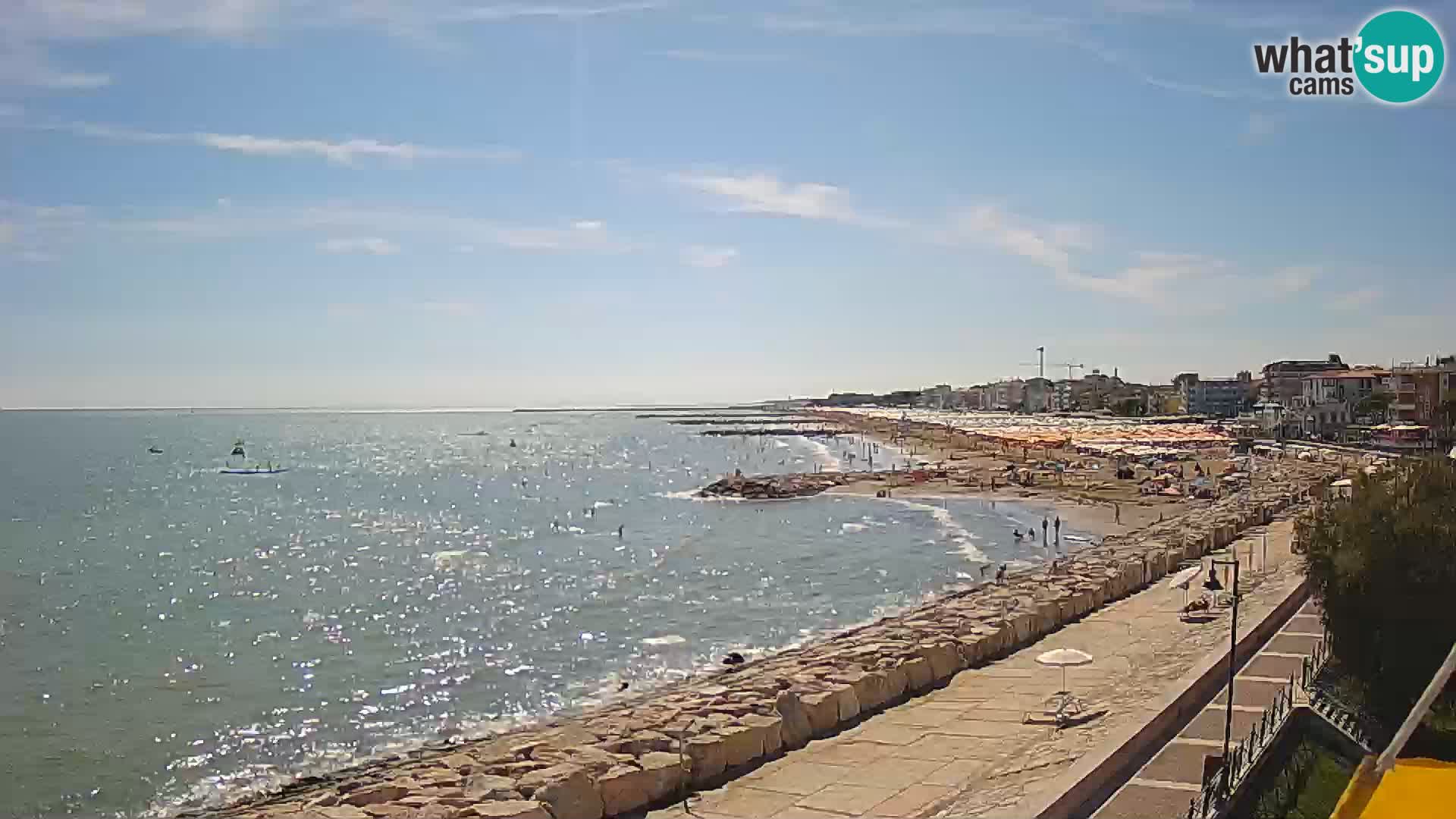 Webcam Caorle Ponente – panorama dall’ASS. Marinai di Caorle