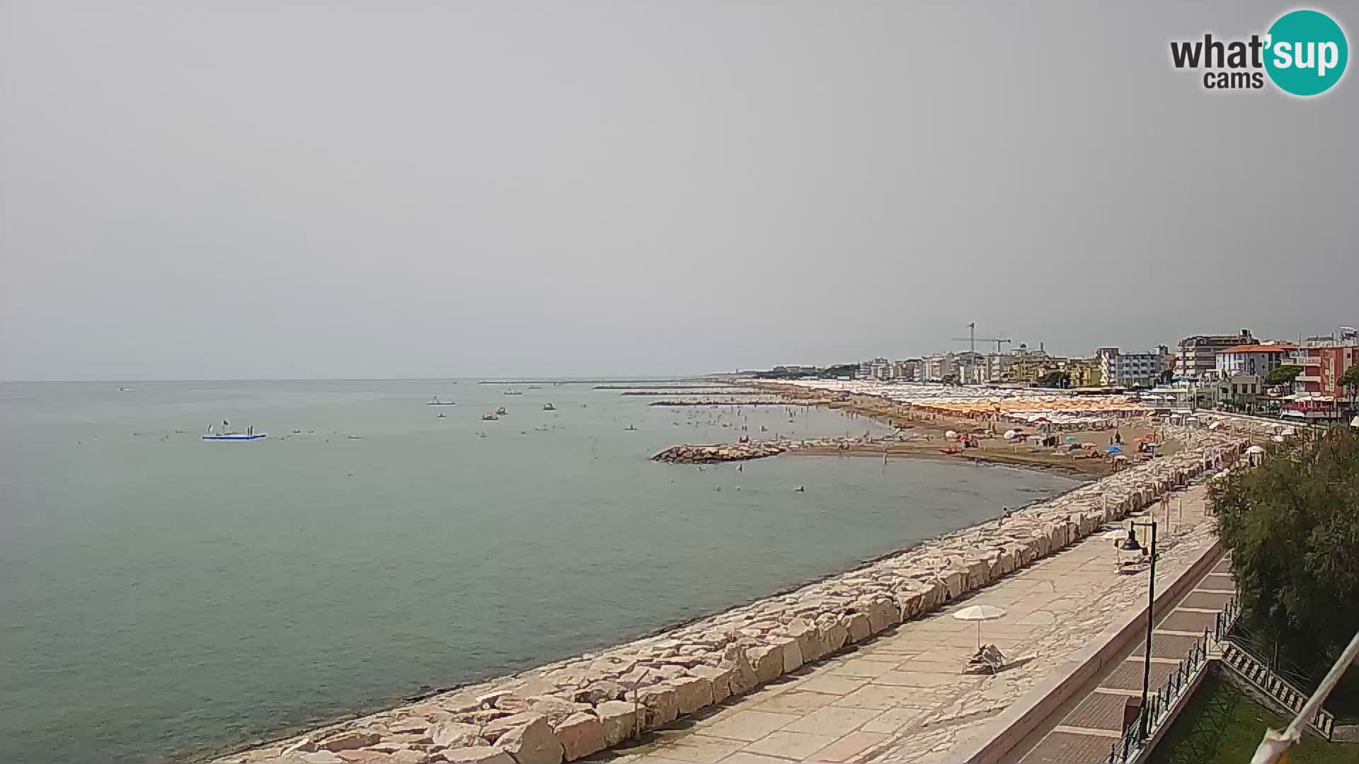 Webcam Caorle Ponente – Vista desde Marinai di Caorle