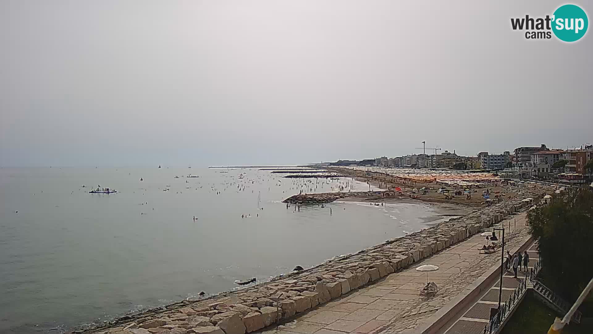 Webcam Caorle Ponente – View from Marinai di Caorle