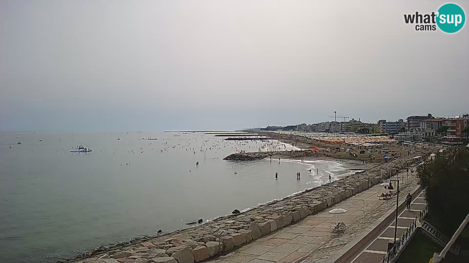 Webcam Caorle Ponente – Vista desde Marinai di Caorle