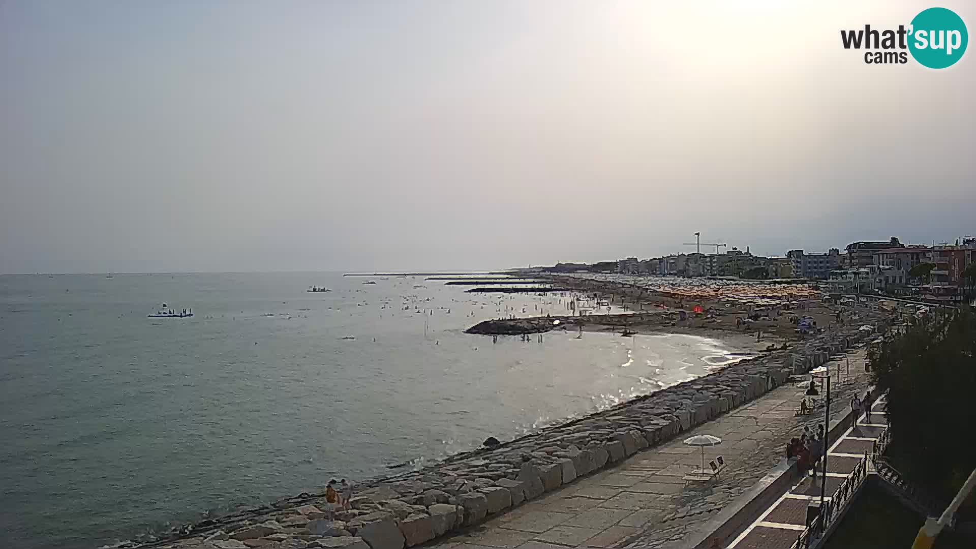 Webcam Caorle Ponente – panorama dall’ASS. Marinai di Caorle