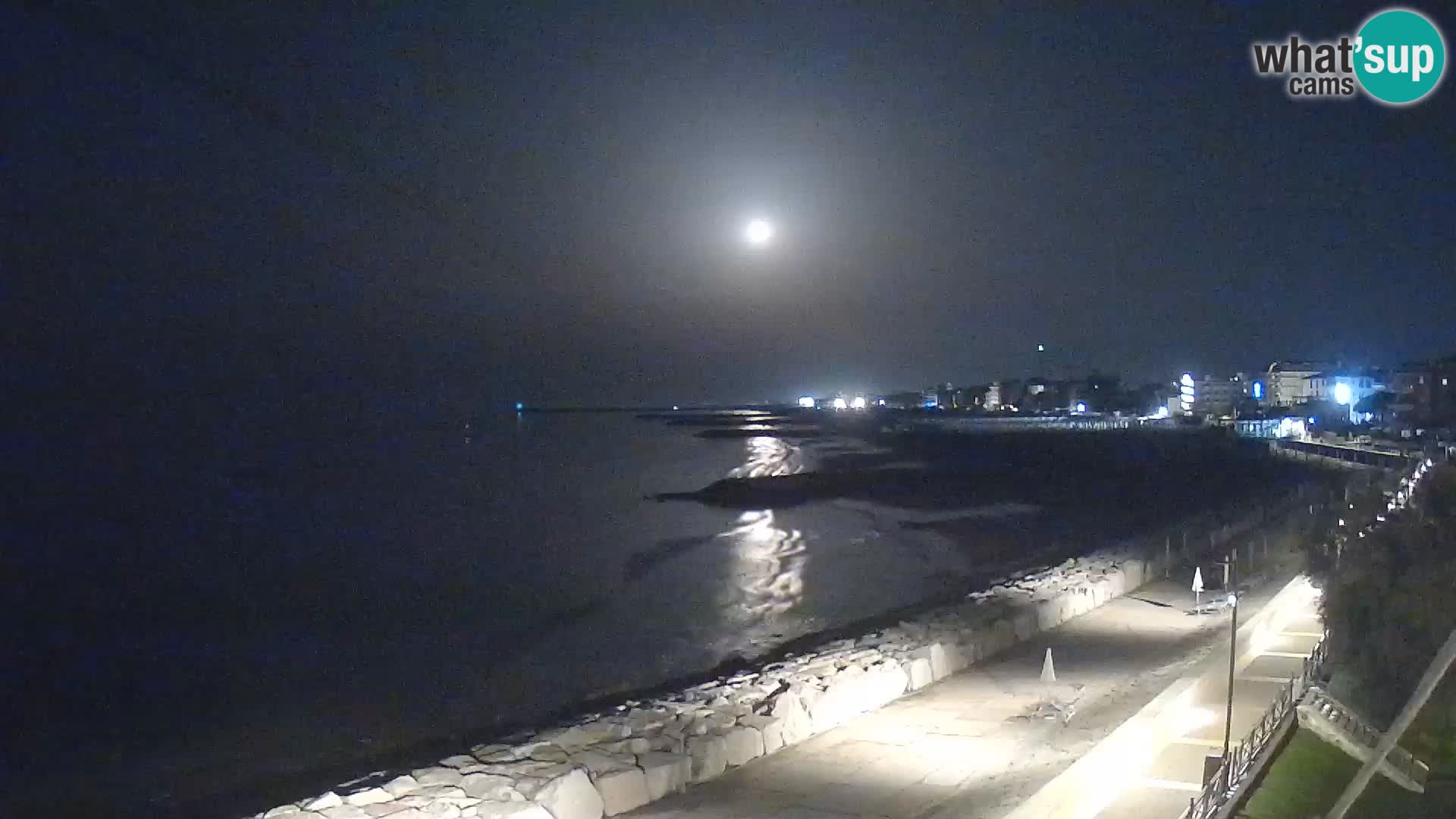 Webcam Caorle Ponente – panorama dall’ASS. Marinai di Caorle