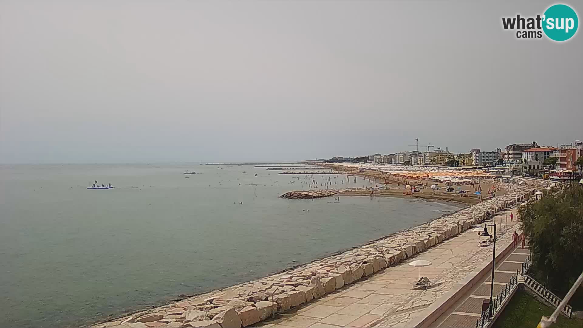 Webcam Caorle Ponente – View from Marinai di Caorle
